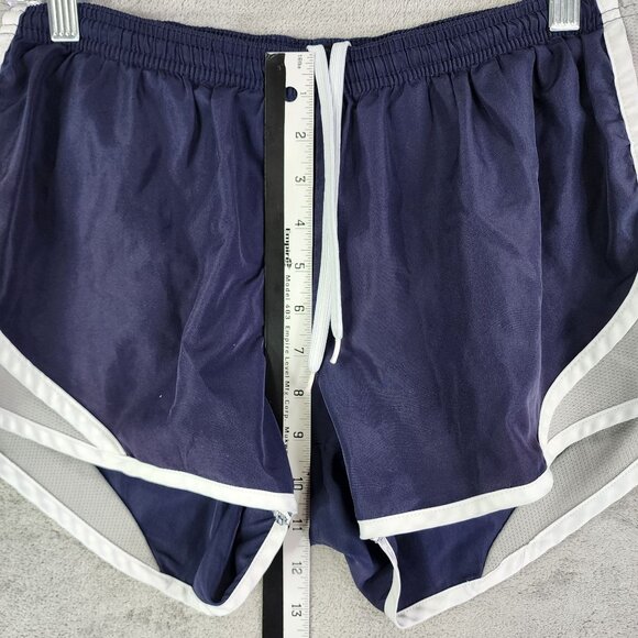 Soffe Juniors Navy White & Gray Running Shorts 4.5" Inseam Size M - Picture 6 of 12